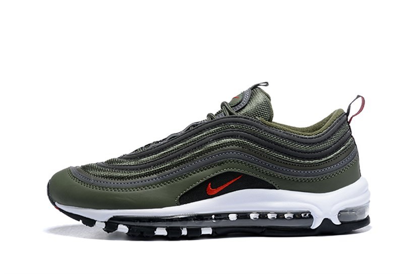 Air max 97 black and discount red and green