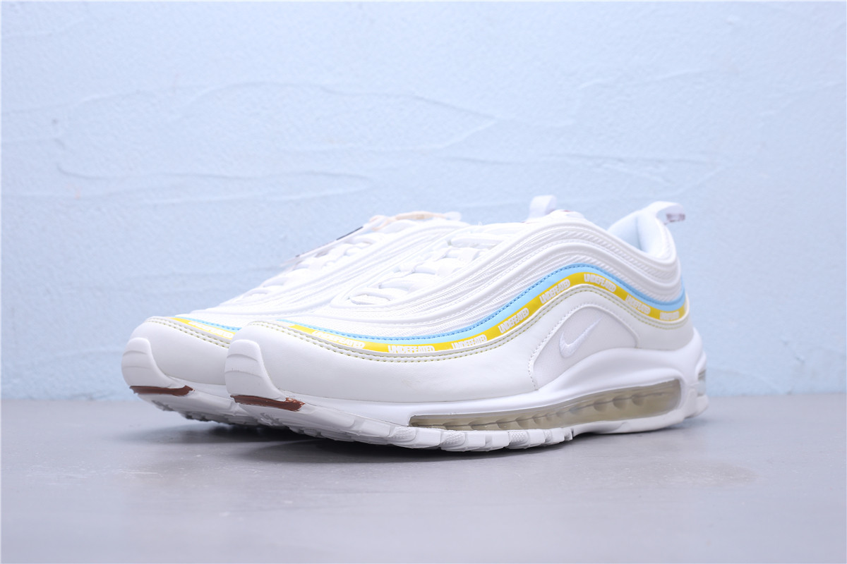 Undefeated x nike online air max 97 blanc