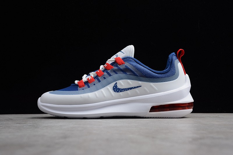 Nike air max axis white and red on sale