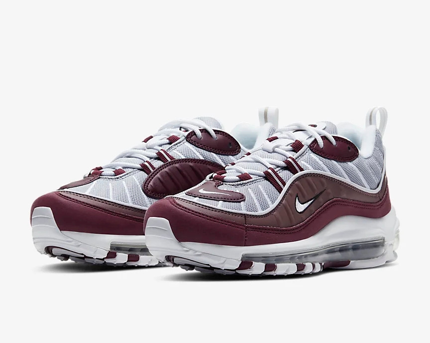 Bridge pier Blame Cancel 005 - Nike Wmns Air Max 98 Wolf Grey Plum Eclipse Night Maroon White AH6799  - StclaircomoShops - Nike Dunk High Up Zapatillas Mujer Negro
