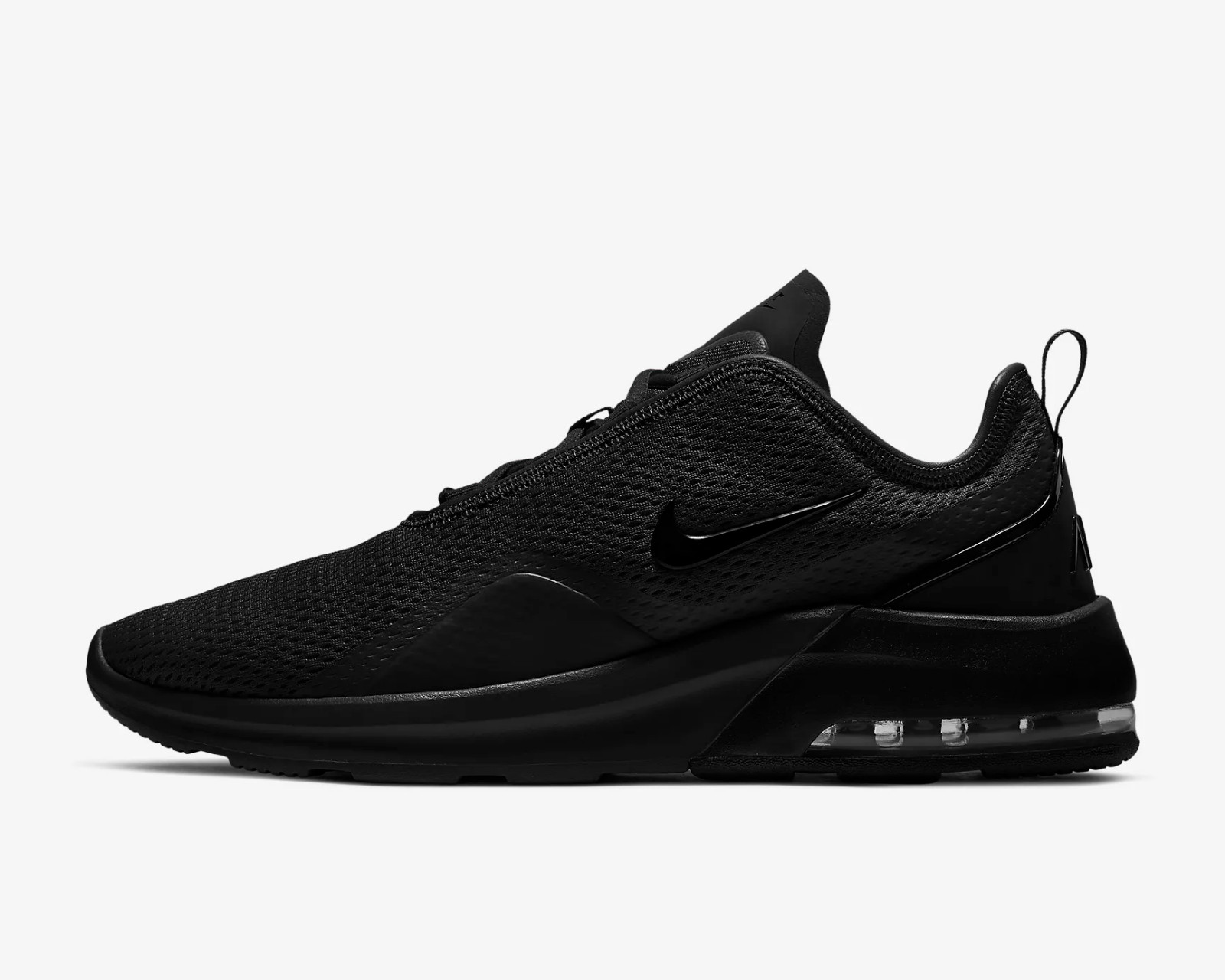 black & white air max motion 2 trainers