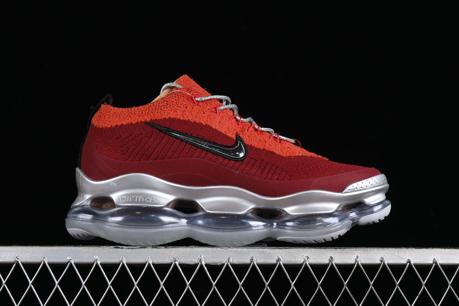 Air max silver red best sale