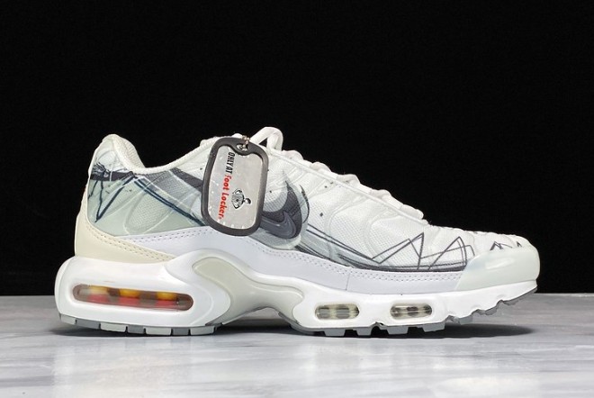StclaircomoShops - 2020 Nike Air Max Plus La Requin White BV7826 100 - Nike  Air Footscape Woven Motion \