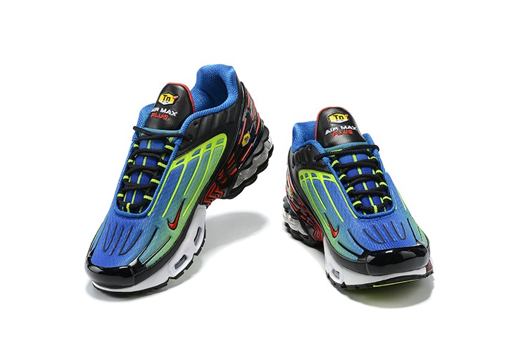 Nike Air Max girl Plus 3 Black Green Blue Red CD7005 301 nike