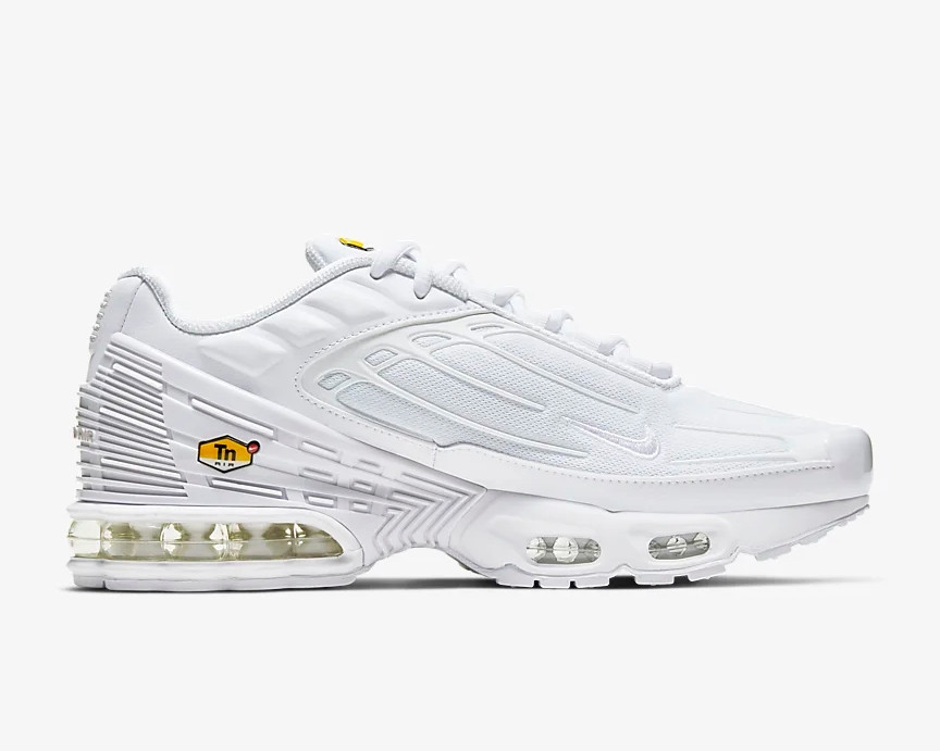 BvfShops Air Max Plus TN Nike Air Max Plus 3 Triple White Vast