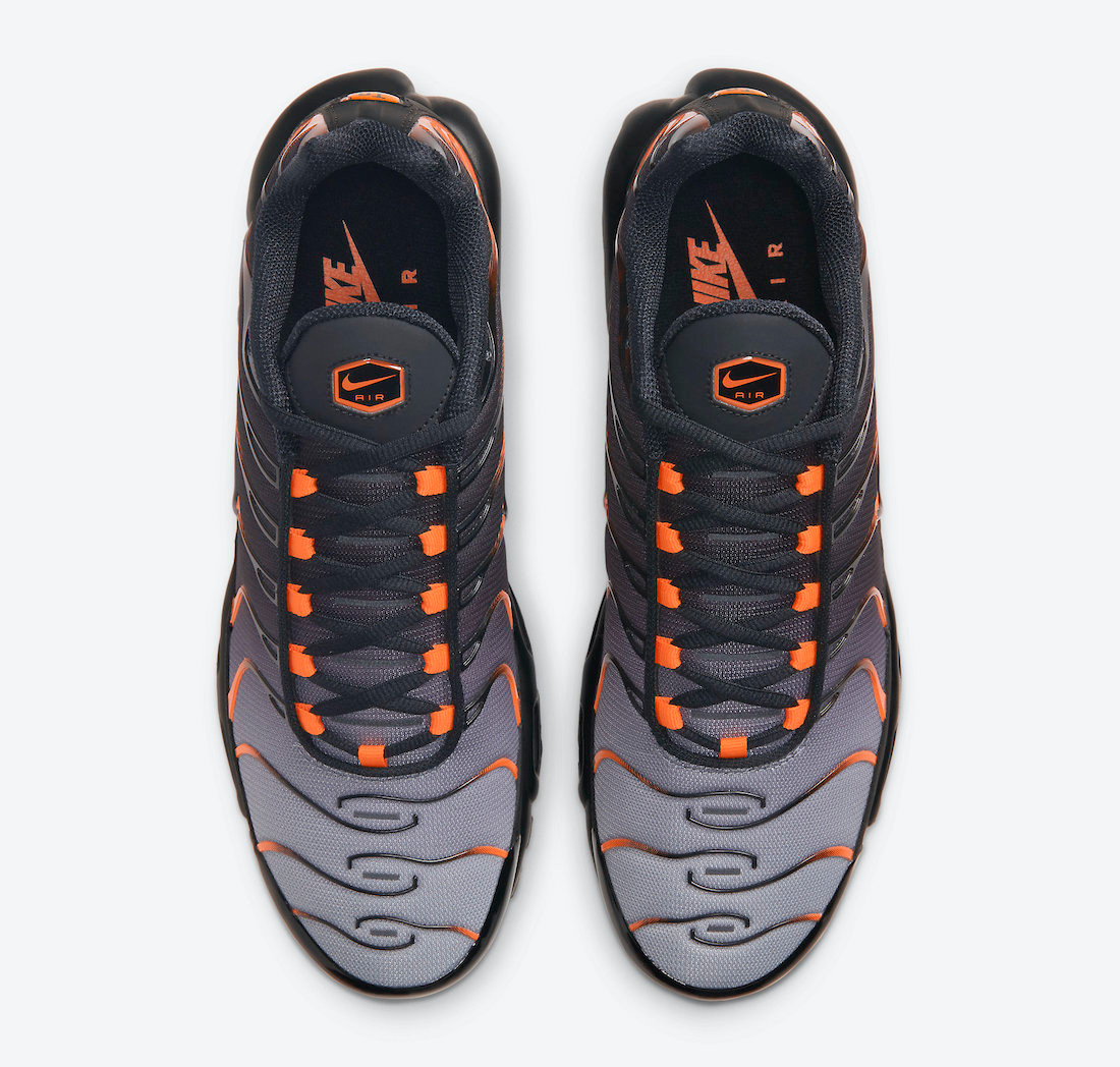 Nike Air Max Plus Black Orange Grey 