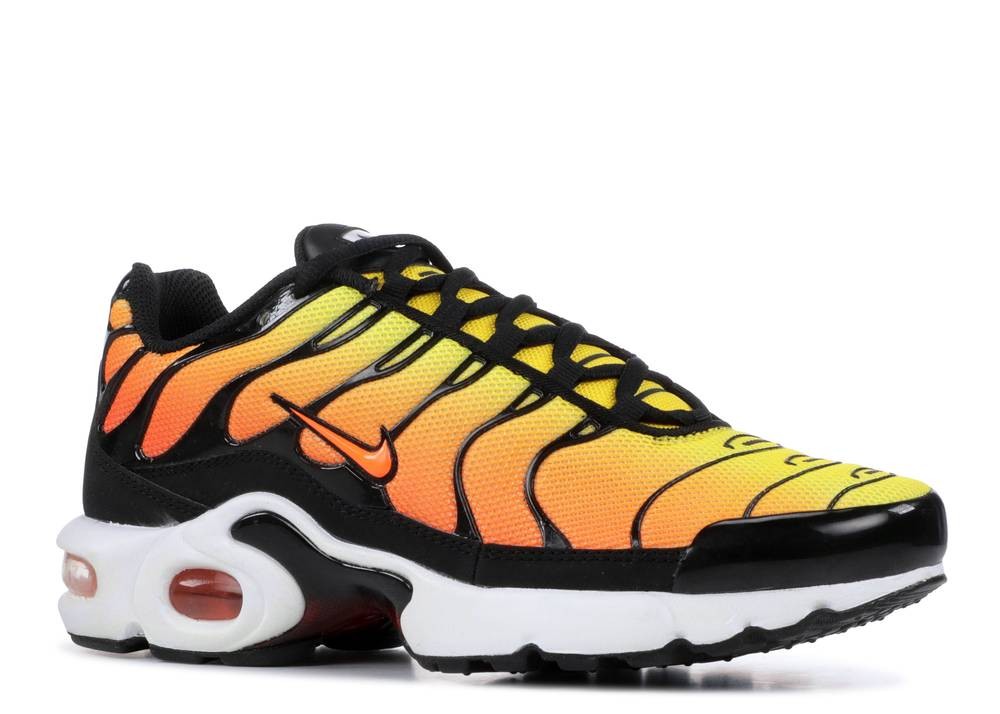 Nike air max deals plus tour yellow/total orange/black/white