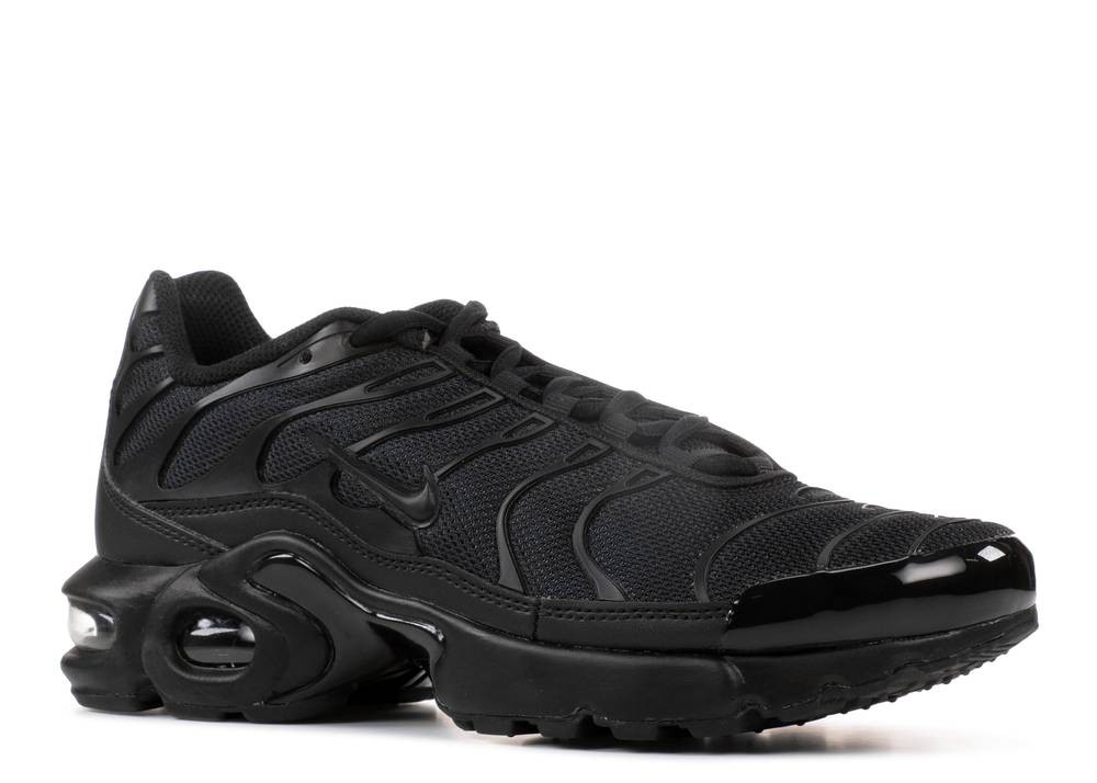 009 - Nike Air Max Plus Gs Triple Black 
