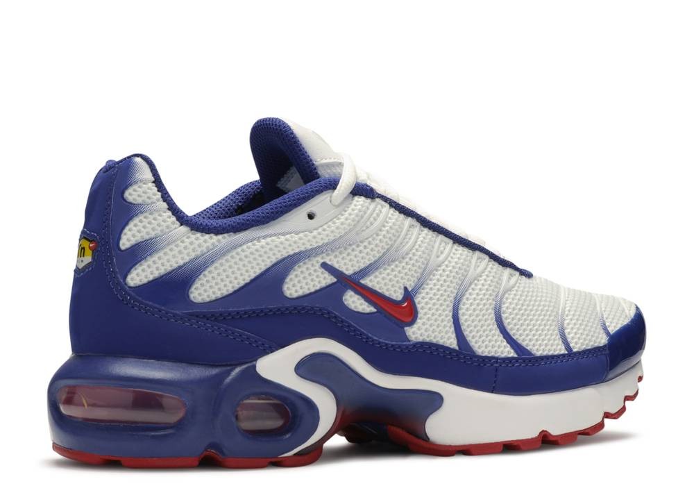 Nike Air Max Plus Gs Usa White Gym Red 