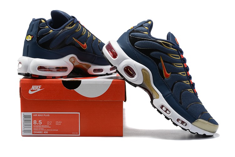Blue red and deals gold air max