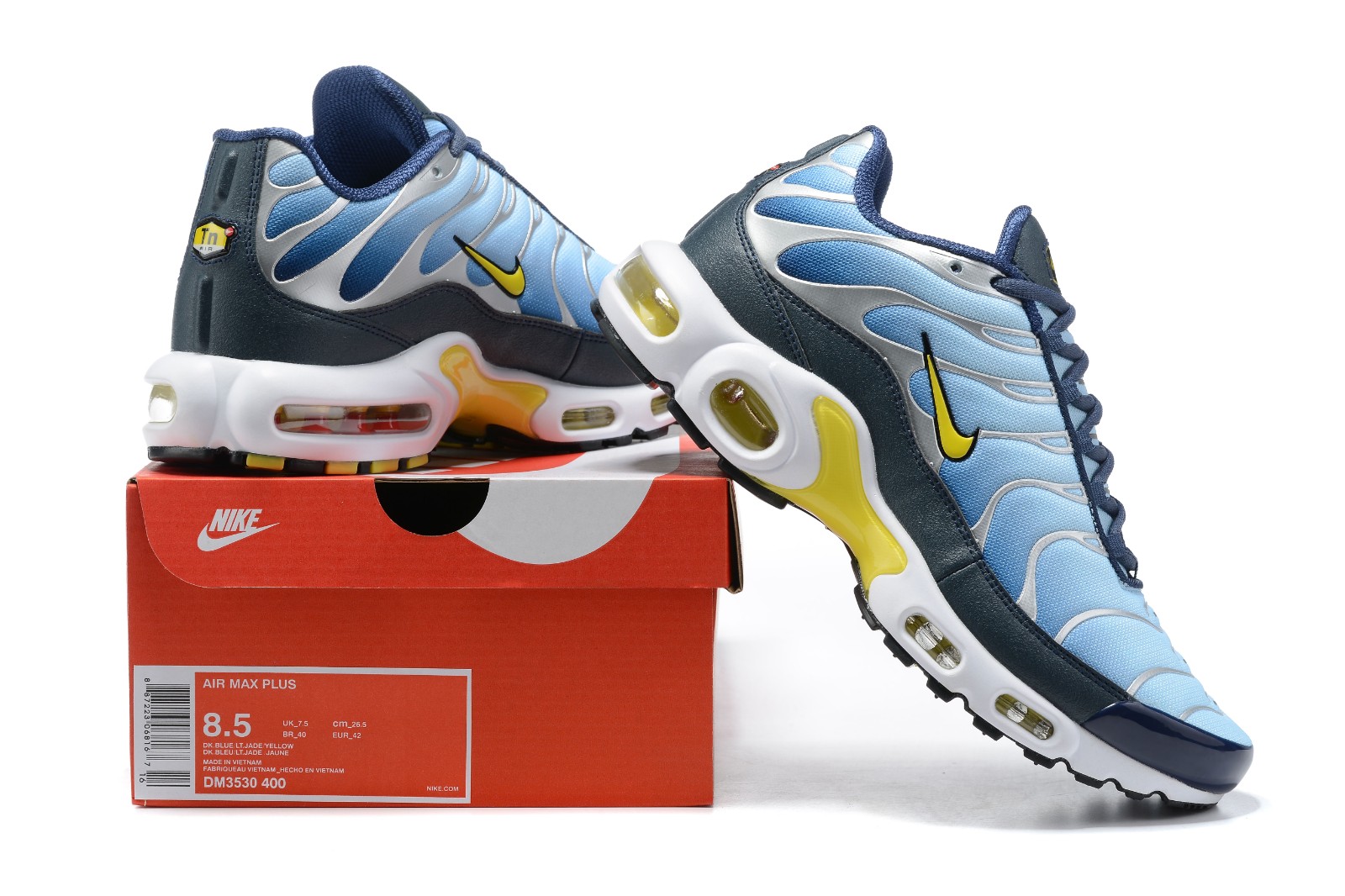 Nike Air Max Plus Sky Blue Laser Orange 