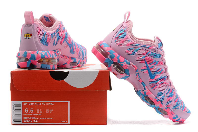 Nike air max plus tn ultra pink blue camouflage clearance
