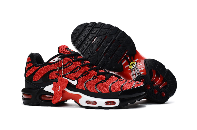 Nike Air Max Plus TXT TN Red Men Sneakers Running Shoes 604133 - nike flyknit free run 4.0 glacier turquoise gold - RvceShops - 101