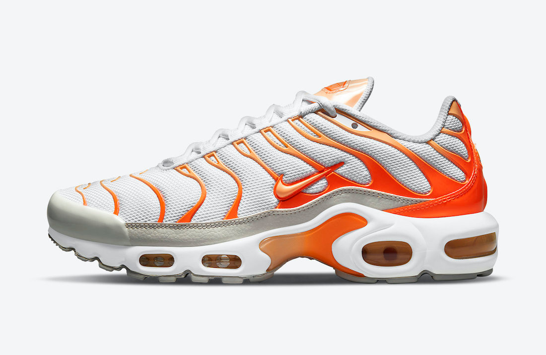 nike air force 1 star studded shoes for women - Nike Air Max Plus White  Orange Light Ash Grey Shoes DM3033 - RvceShops - 100