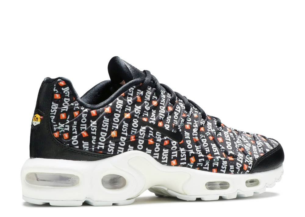 size 15 lebron shoes - RvceShops - Nike Wmns Air Max Plus Just Do It Orange  White Total Black 862201 - 007