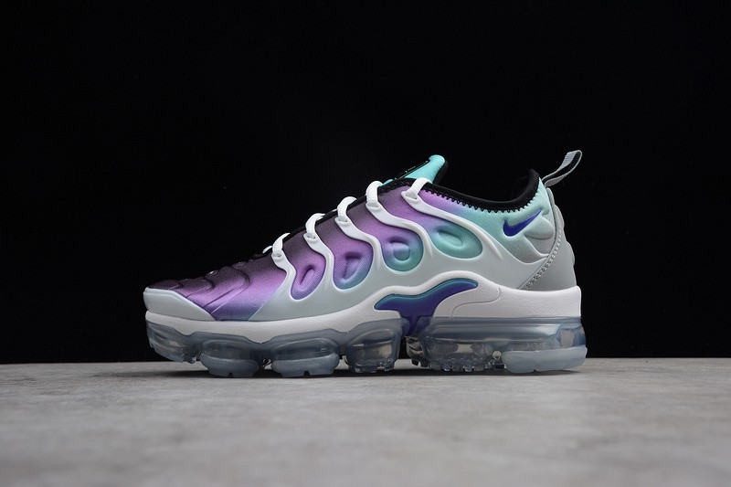 nike vapormax purple and green