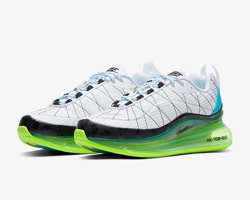 101 - 818 White Ghost Green Oracle Aqua Black CT1266 - RvceShops - Nike  Bringing Back The Air Penny 5 For The 26th Anniversary of Blue Chips - Nike  Air MX 720
