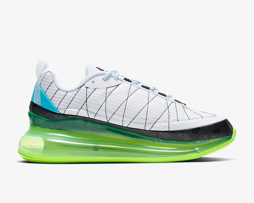101 - 818 White Ghost Green Oracle Aqua Black CT1266 - RvceShops - Nike  Bringing Back The Air Penny 5 For The 26th Anniversary of Blue Chips - Nike  Air MX 720