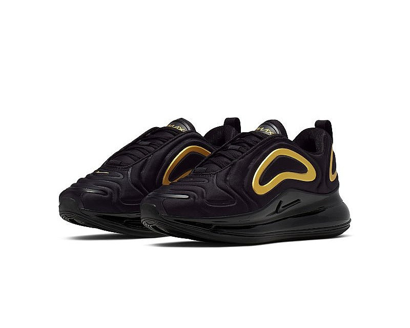 Nike Air Max 720 GS Black Metallic Gold Shoes AQ3196 - BmeShops - nike  shoes image and price in pakistan bangladesh - 014