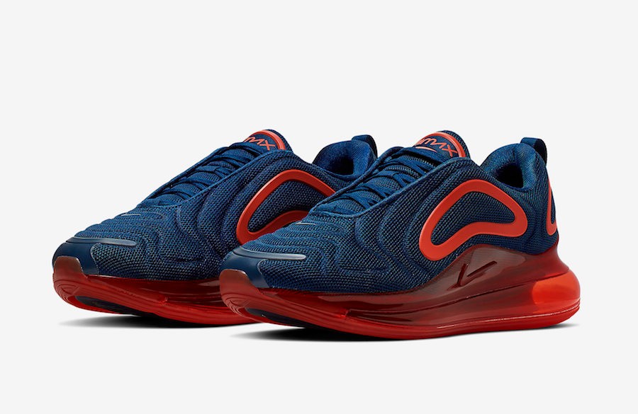 Air max 720 best sale rouge et bleu