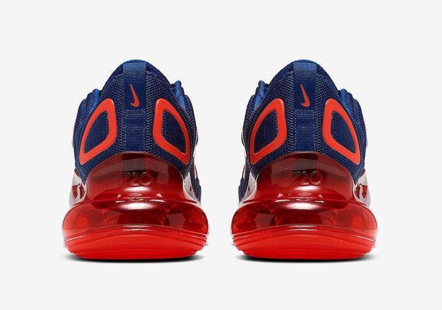 Nike air max 720 navy orange sales