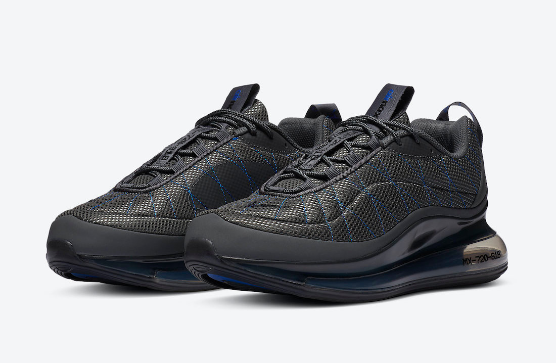 Nike Air Max 720 Triple Black Blue 