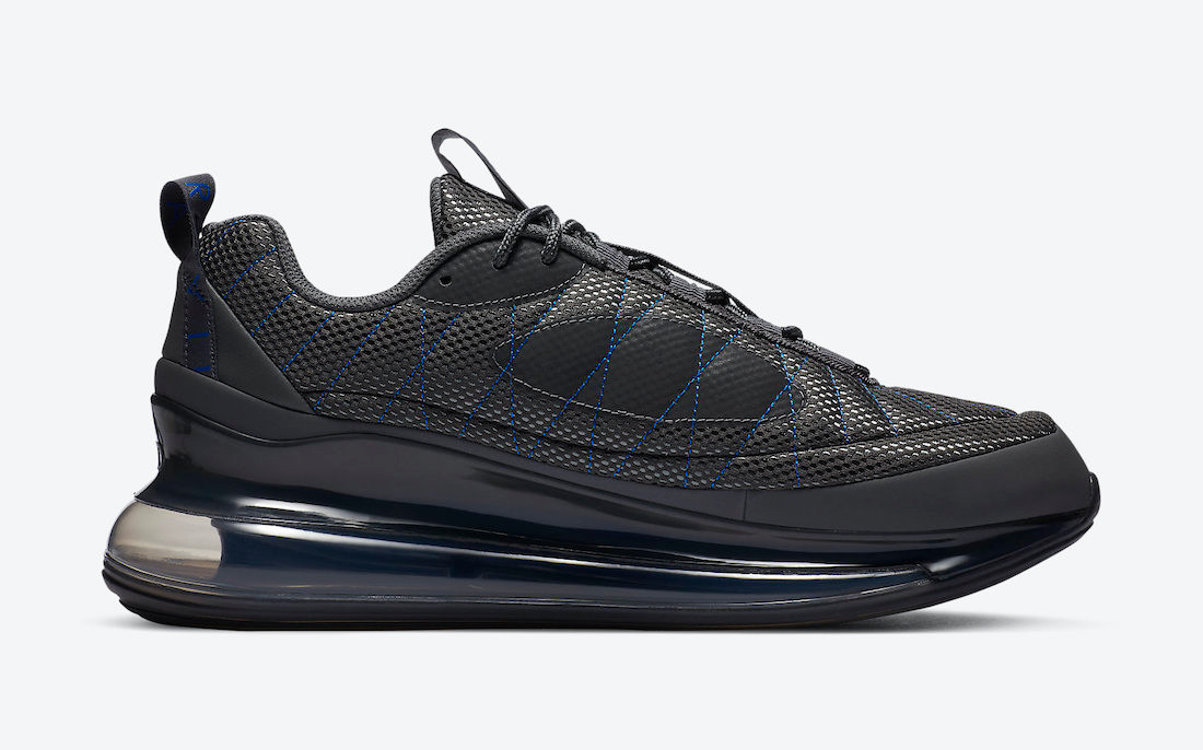 Nike Air Max 720 Triple Black Blue 