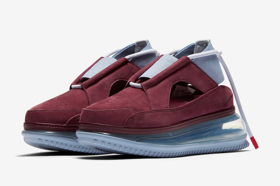 StclaircomoShops - Nike Air Max FF 720 Night Maroon Indigo Fog AO3189 -  nike shox weather resistant shoes for women boots - 600