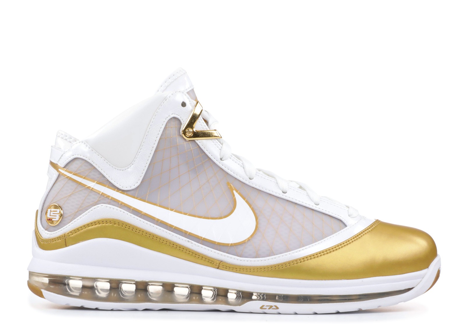 Lebron 7 store white and gold