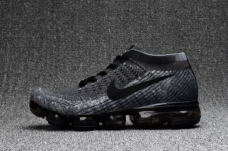Nike Air VaporMax 2018 Grey Wolf black men Running Shoes 849558