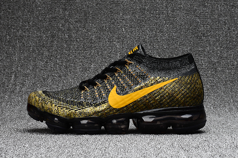 Nike Air VaporMax 2018 negro dorado hombres zapatillas 849558