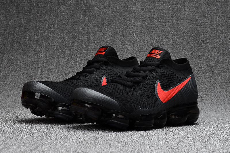 Tênis nike air vapormax 2018 vermelho e preto hot sale