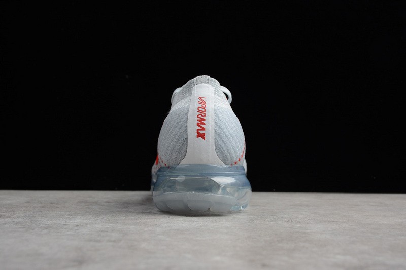 Nike Air VaporMax Flyknit OG Pure Platinum Univsersity Rouge Blanc