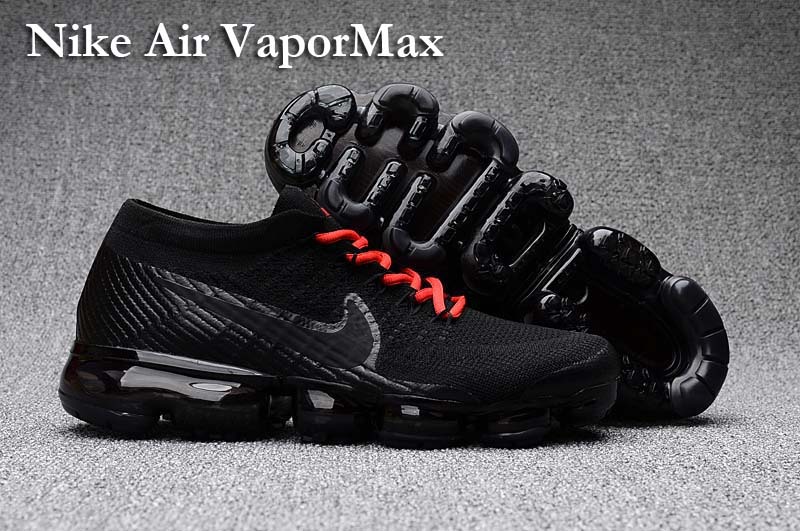 vapormax red laces