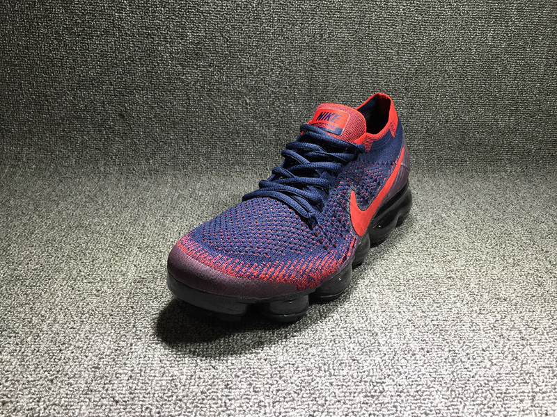 Nike air vapormax flyknit hot sale 2 red and blue