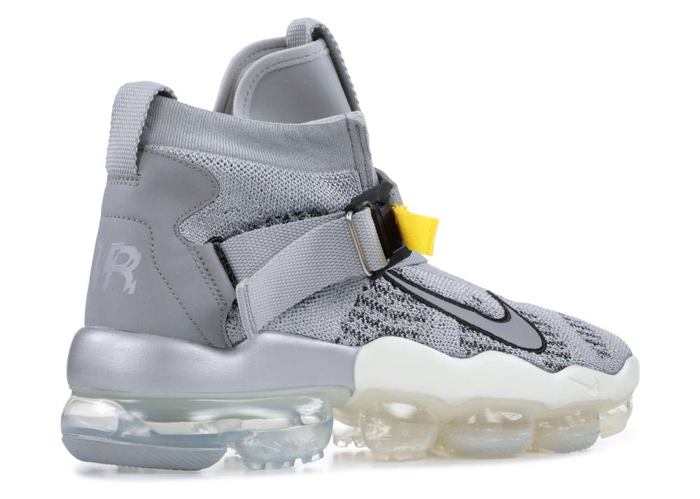 the just-revealed Air Force 1s - StclaircomoShops - Nike Air Vapormax  Premier Flyknit Wolf Grey Silver Black Metallic AO3241 - 001