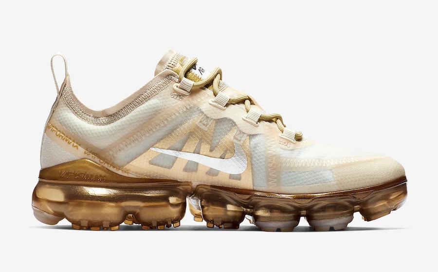 Nike Air VaporMax 2019 White Metallic 