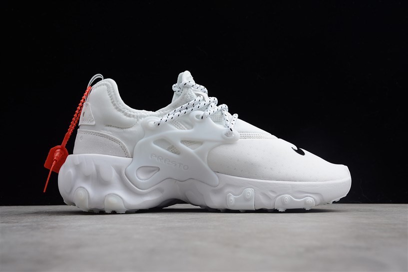 Nike Presto React Pure White AV2605 160 Air Presto Mid StclaircomoShops Nike Zoom Freak 1 Soul Glo Clothing