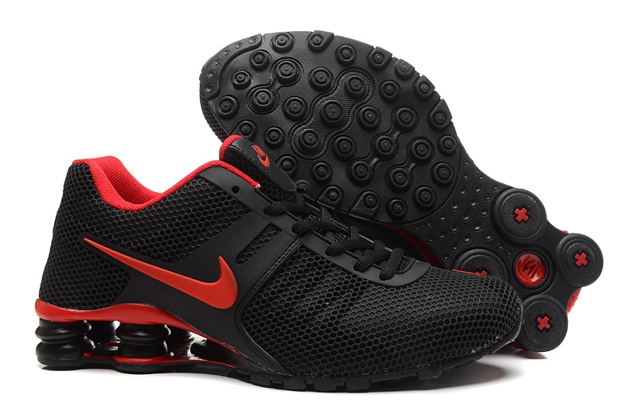 Sandales et Nu-pieds Geneve Shoes - StclaircomoShops Nike Shox 807 Net Men Black Red