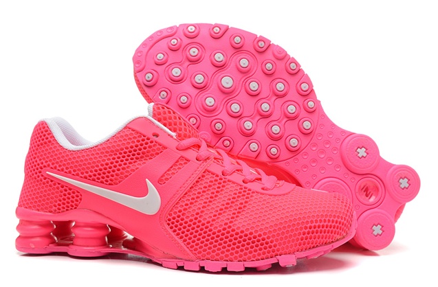 Nike Shox Current 807 Net Women Shoes Pink Red White FonjepShops