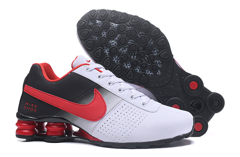 Nike Air Shox Deliver 809 Men Running shoes White Black Red - GmarShops - Asics trabuco max zapatillas trail running talla 47