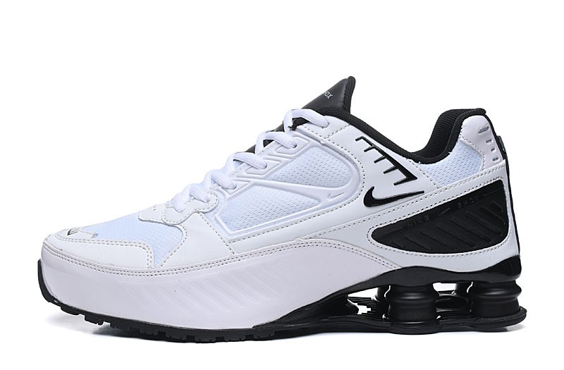 2020 Nike Air Shox Enigma White Black