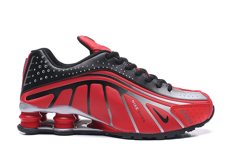 Nike Air Shox R4 Neymar Jr. Red Black Trainers Shoes BV1387 - 601 - Stone Boots Sn23 - Ariss-euShops