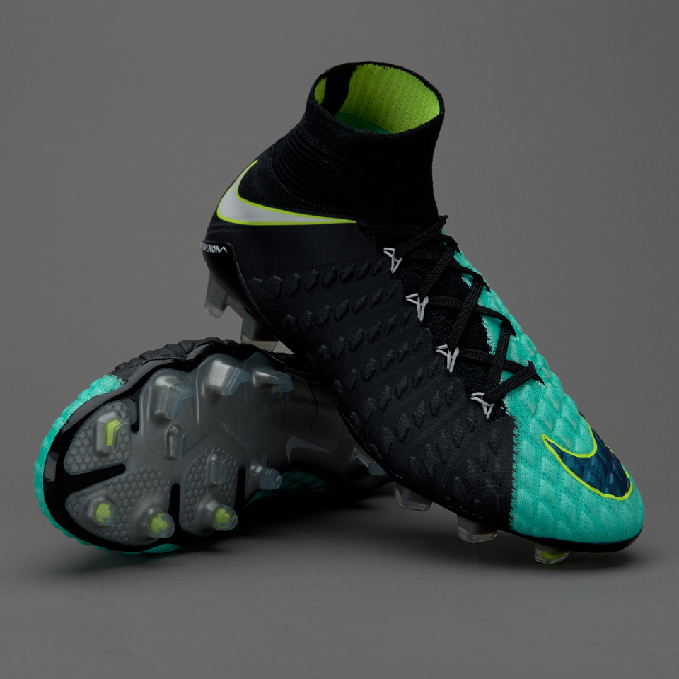 Nike hypervenom shop black and green
