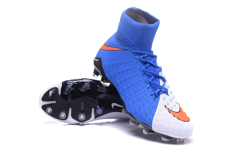 GaleriahitShops Nike Hypervenom Phantom III Nike Hypervenom Phantom III DF FG Blue White Orange nike zoom superfly elite 2018 boots black friday