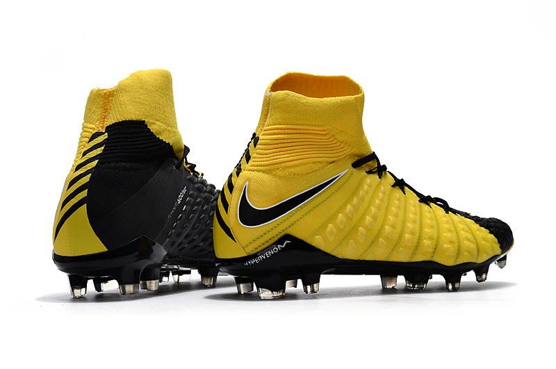 Nike Hypervenom Phantom III DF black yellow white high help football shoes AljadidShops Nike Hypervenom Phantom III Low jordan 3 with nike symbol black screen door