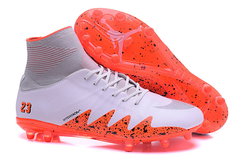 Nike Hypervenom Phantom II FG DysongroupShops Jordan 1 Mid SE GS EU 40 Nike Hypervenom Phantom II NJR JORDAN Soccers Football Shoes White Red