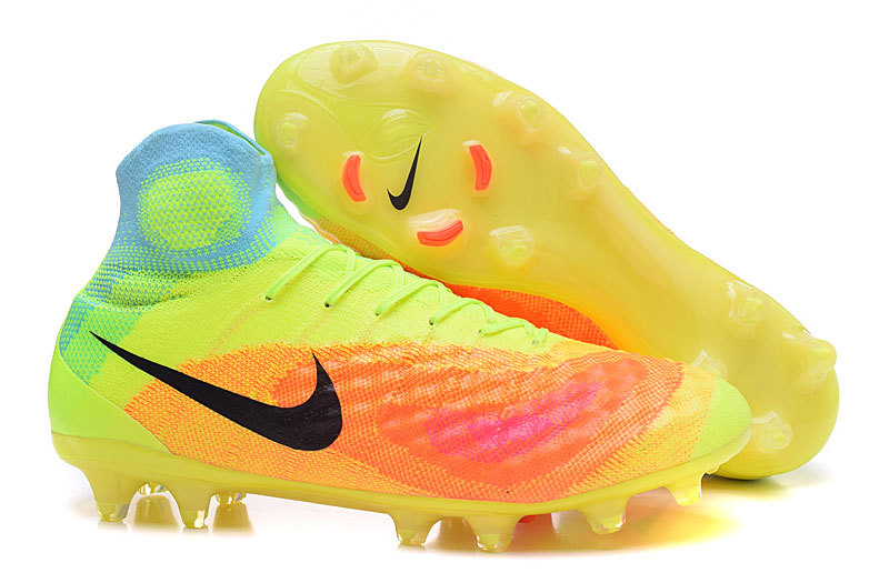 StclaircomoShops Nike Magista Obra FG Nike Waffle One Boys Dc0480 006 Nike Magista Obra II FG Soccers Football Shoes Volt Black Thermoinduction Colorful
