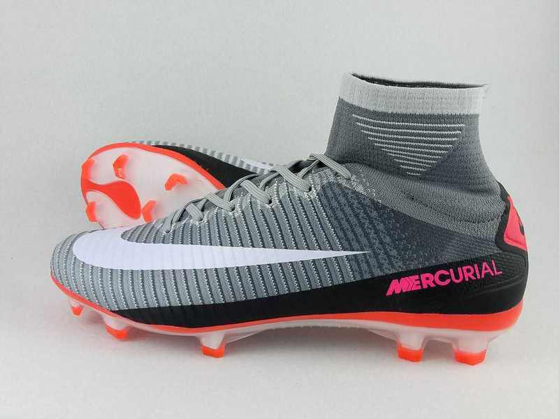 do5874 NIKE Mercurial Superfly V x Air Max 90 FG grey white - Main Image