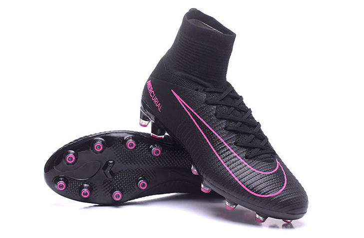 Voluntario Electropositivo Discreto NIke Mercurial Superfly V AG Pro Pitch Dark Pack ACC Men Soccers Shoes  Black Pink Blast - StclaircomoShops - The sneakers retail for $129
